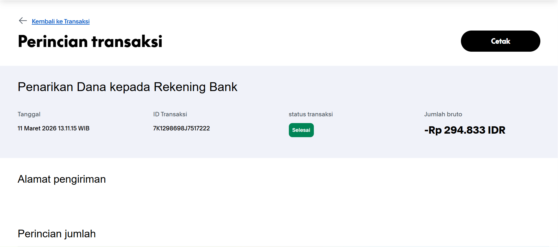 Jasa Withdraw PayPal Limit Permanen
